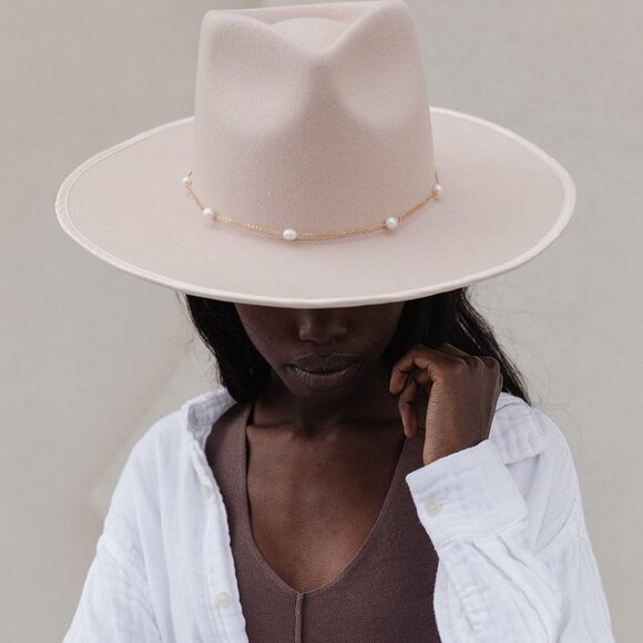 Gigi Pip Pearl Chain Band for Hat - Picture 7 of 7